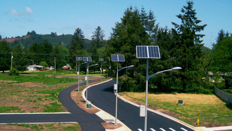 Lámparas solares para alumbrado público y su funcionamiento
