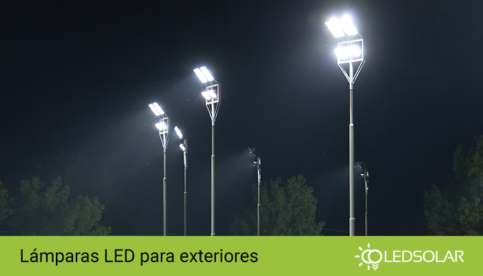 Lámparas LED para exteriores: La tendencia en iluminación sustentable