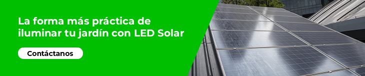 Descubre la forma más práctica de iluminar tu jardín con LED Solar