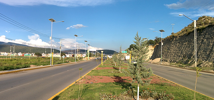 Proyectos de alumbrado en Pachuca, Hgo