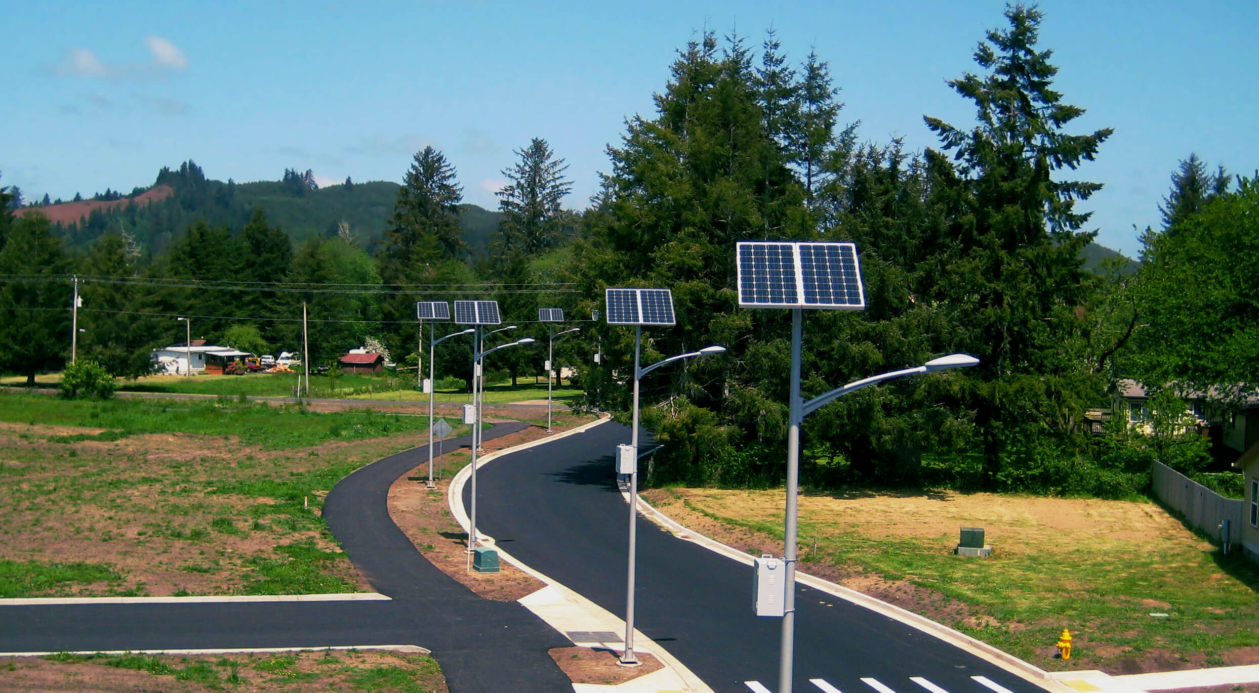 Postes solares para jardín - LEDSolar