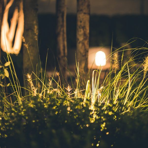 Luminarias solares para jardín