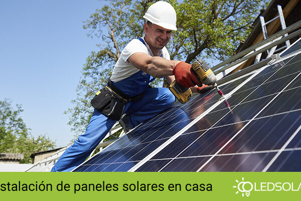 En Led Solar contamos con instalación de paneles solares para tu hogar