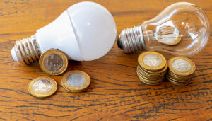 ahorro energético con lamparas led