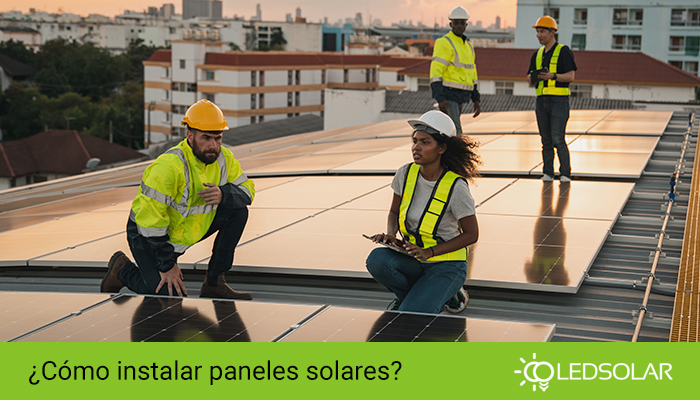 Aprende cómo instalar paneles solares