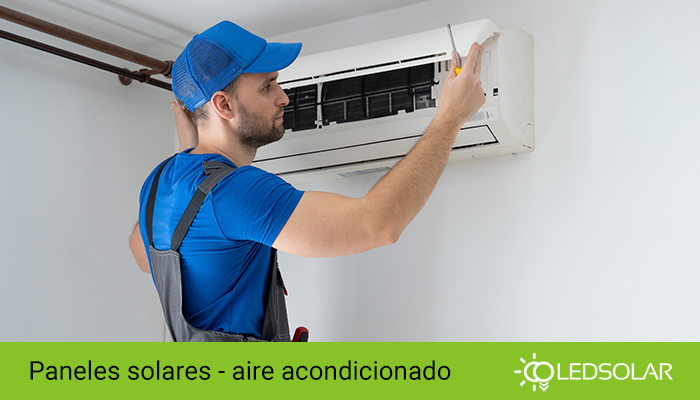 Conoce cuántos paneles solares necesito para un aire acondicionado