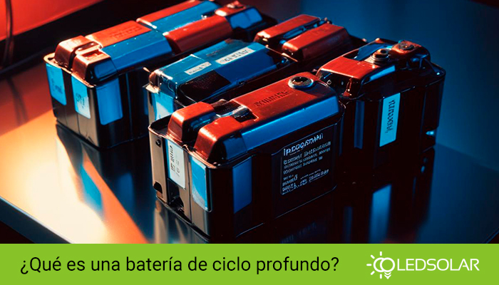 Aprende qué es una batería de ciclo profundo
