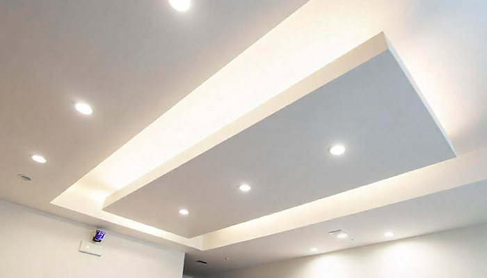 Ejemplo de qué es la iluminación LED en una recámara blanca