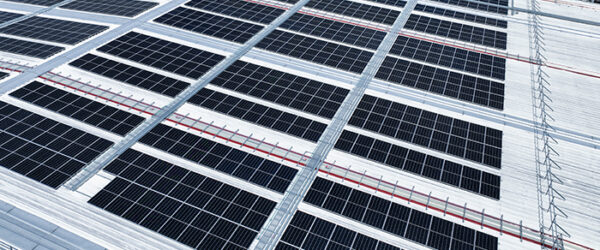 paneles solares en edificios